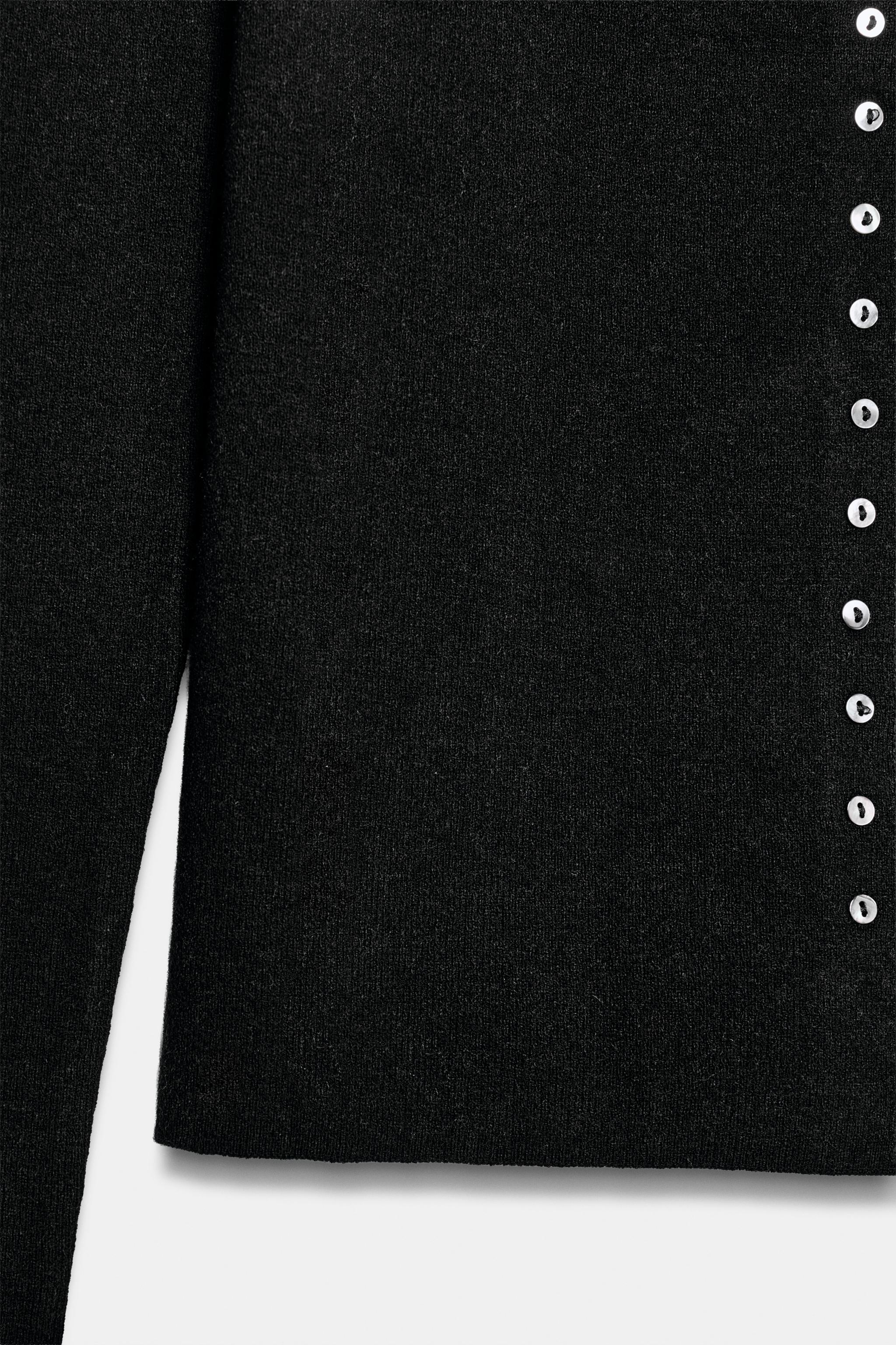 WOOL-BLEND BUTTON-FRONT JACKET